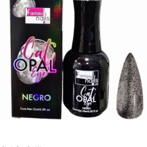 Ojo de Gato Opal Negro Fantasy Nails
