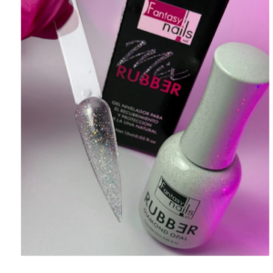 Rubber Diamond Opal Fantasy Nails
